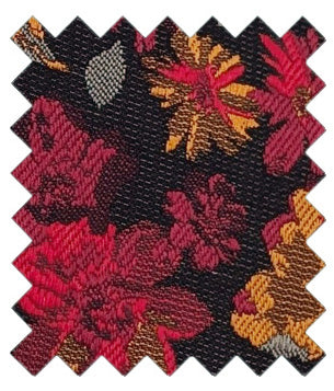 Crimson Flowers Wedding Swatch