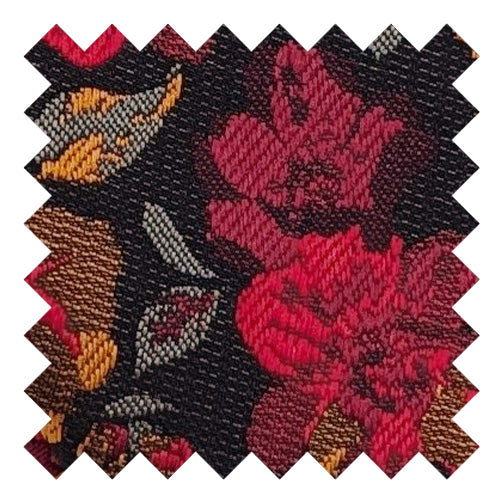 Crimson Flowers Wedding Swatch