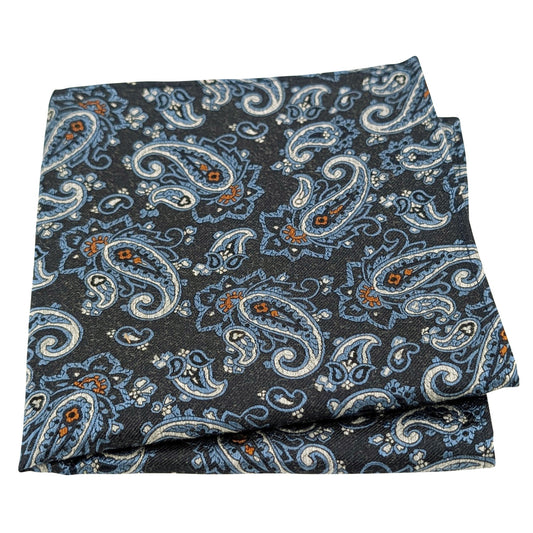Dark-Navy-Paisley-Silk-Pocket-Square