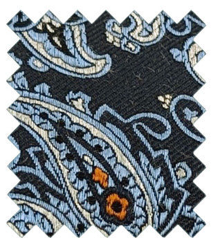 Dark-Navy-Paisley-Silk-Wedding-Tie-Swatch