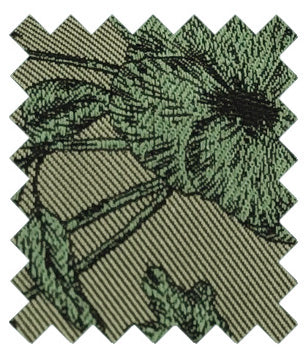 Dark Olive Wildflower Wedding Swatch