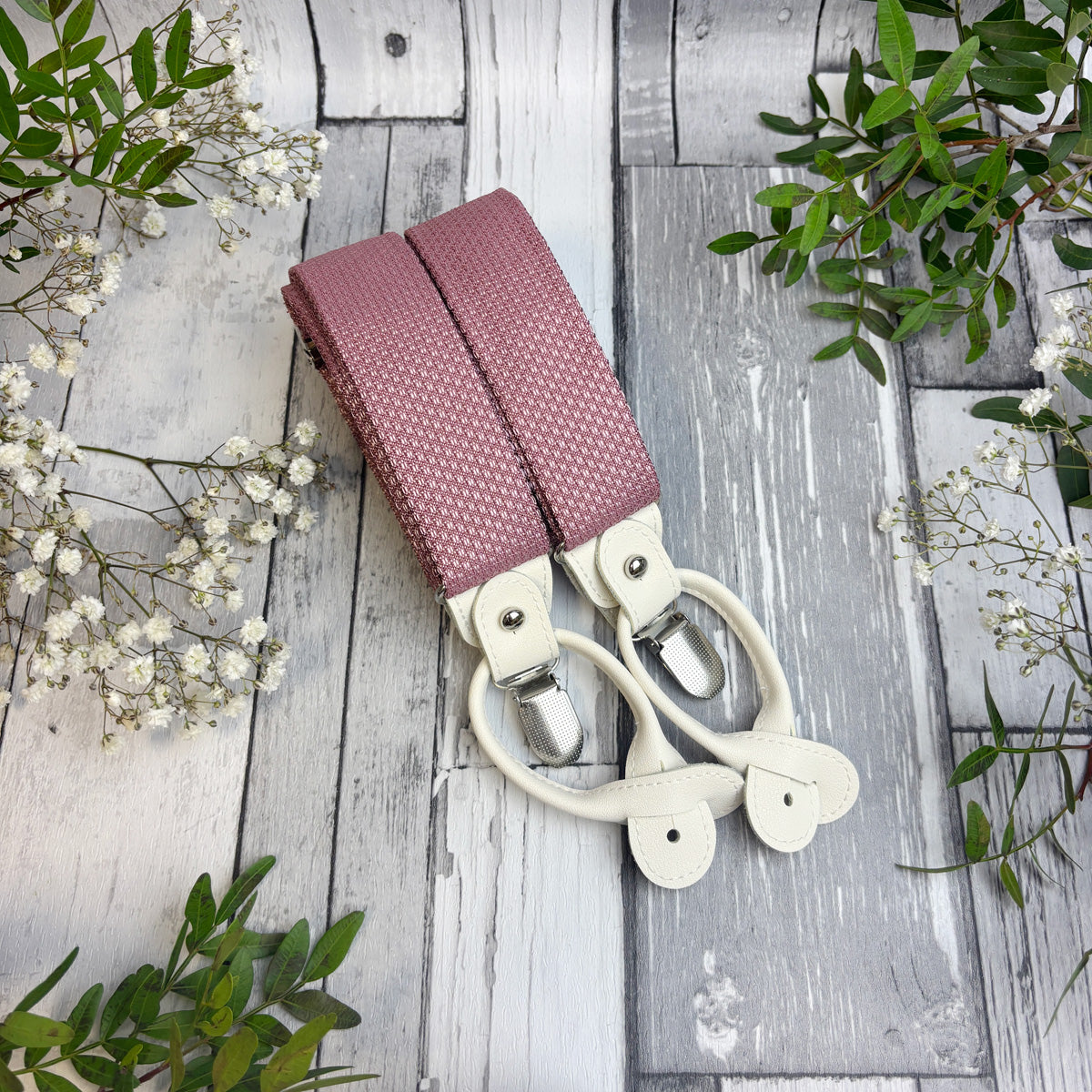 Desert Rose Woven Braces