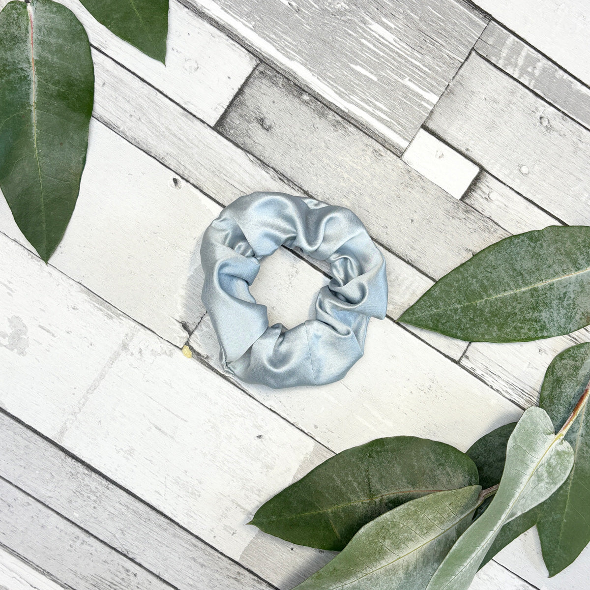 Dusty Blue Scrunchie