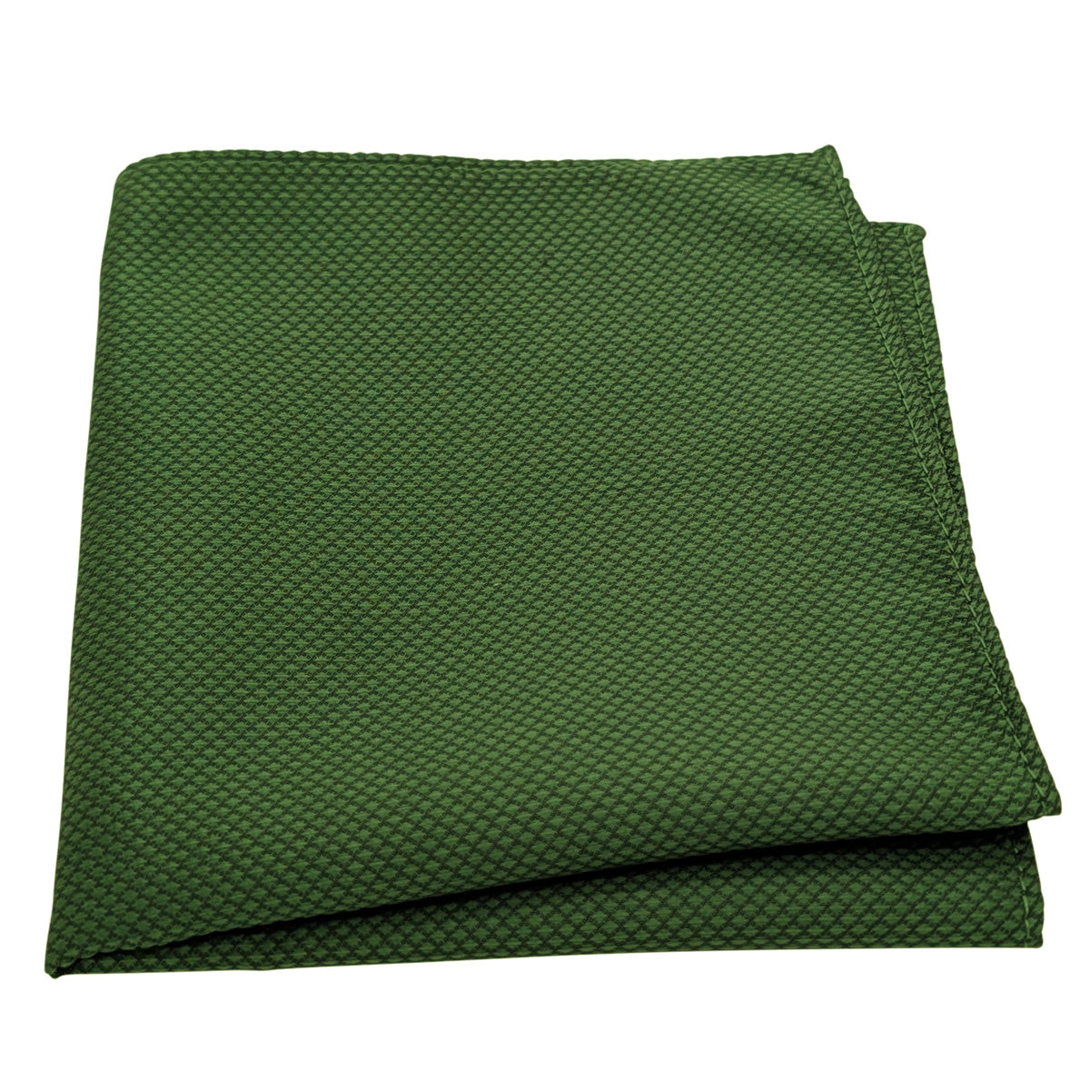 Emerald Textured Pocket Square