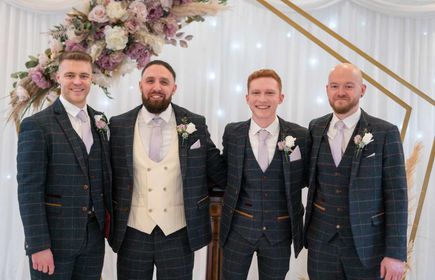 Frosted Fig Pocket Square