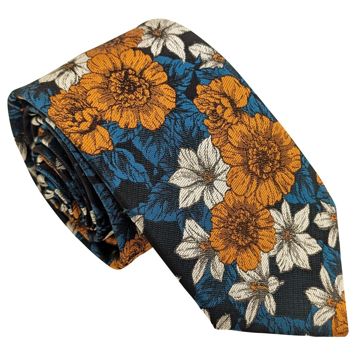 Golden-Marigolds-Wedding-Tie