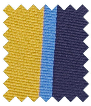 Golden Stripe Wedding Tie Swatch