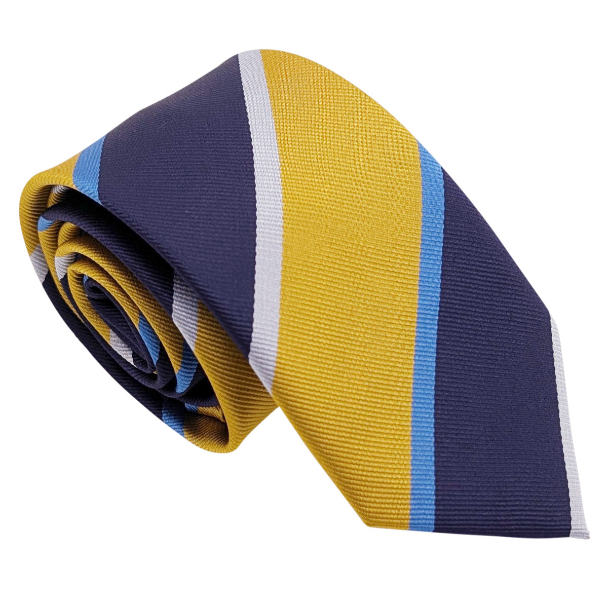 Golden Stripe Wedding Tie