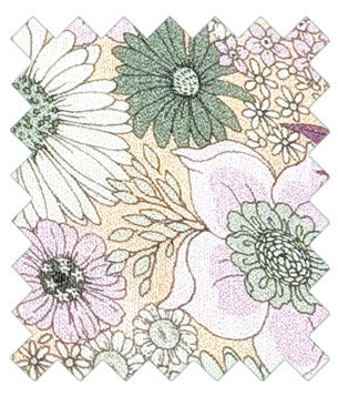 Green-Garden-Flowers-Cotton-Wedding-Tie-swatch