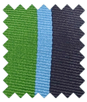 Green Stripe Wedding Tie Swatch