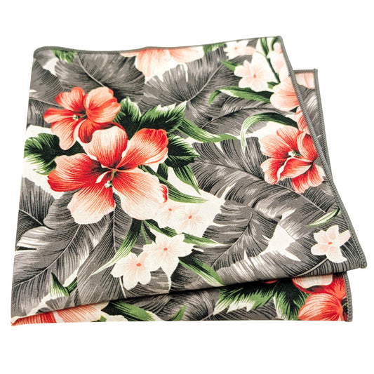Grey-Hawaiian-Cotton-Pocket-Square