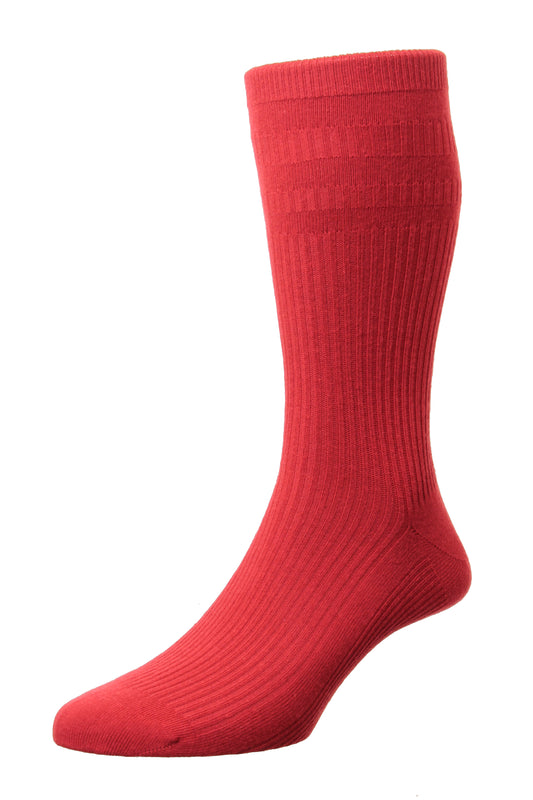 Lava Red Wedding Socks