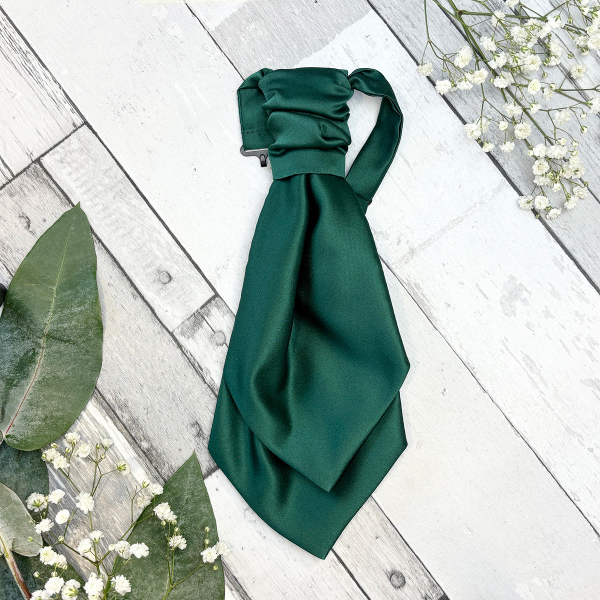 Hunter Green Boys Wedding Cravats