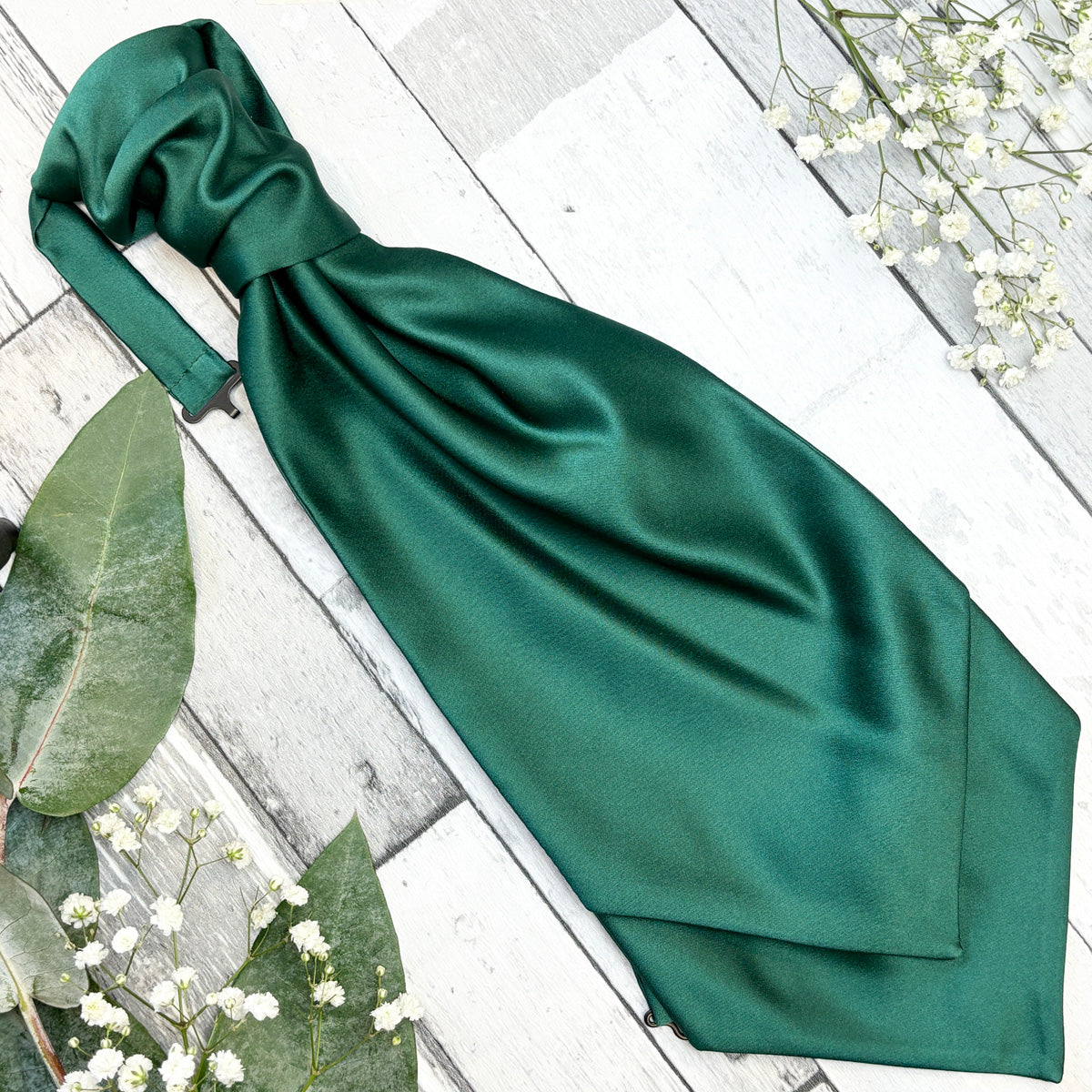 Pine Green Wedding Cravat
