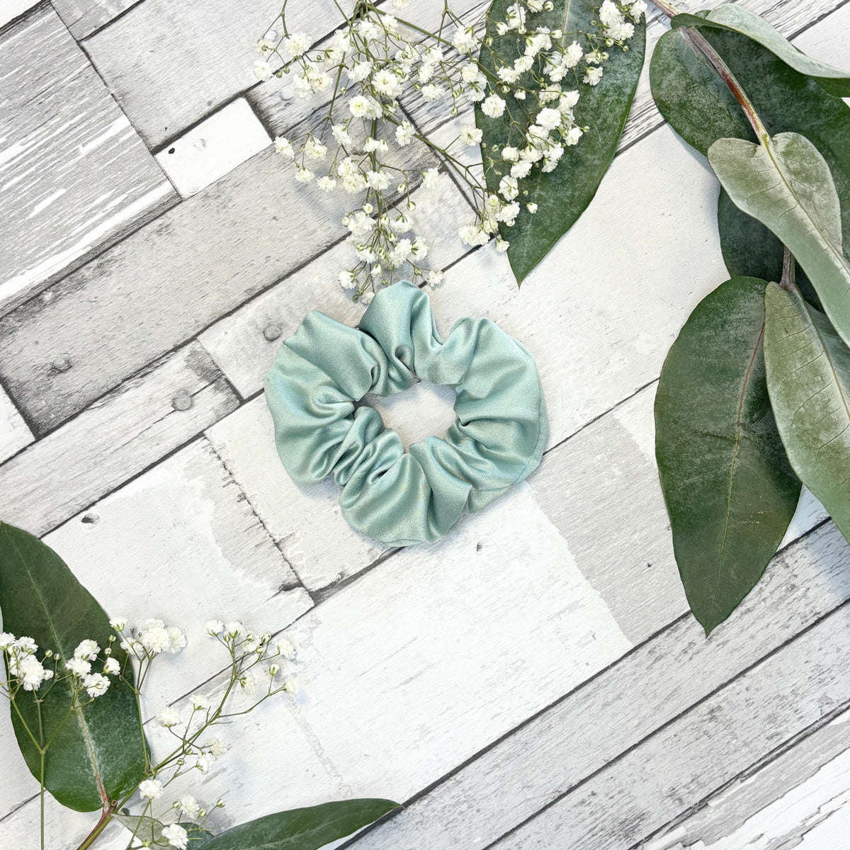 Seagrass Wedding Scrunchie