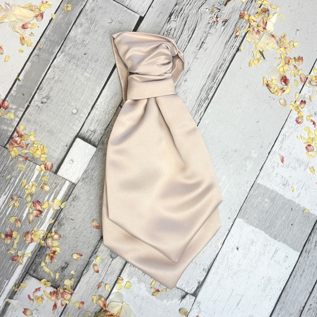 Blush Pink Boys Wedding Cravat
