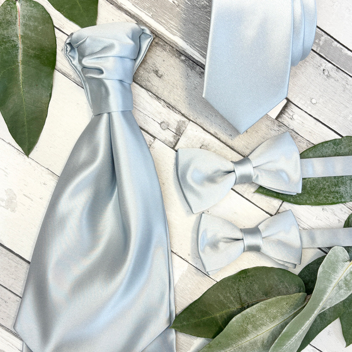 Dusty Blue Wedding Cravat