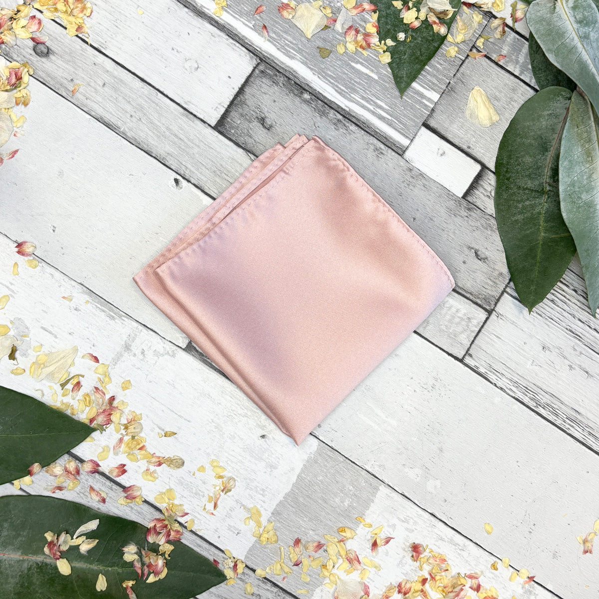Rose Gold Pocket Square