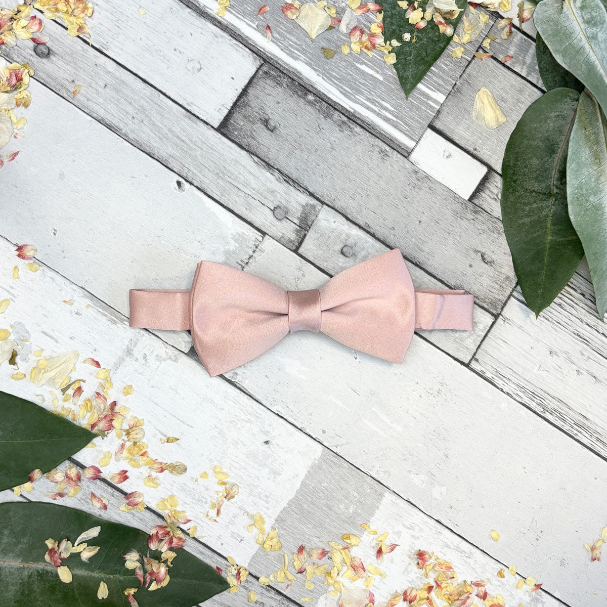 Rose Gold Bow Tie