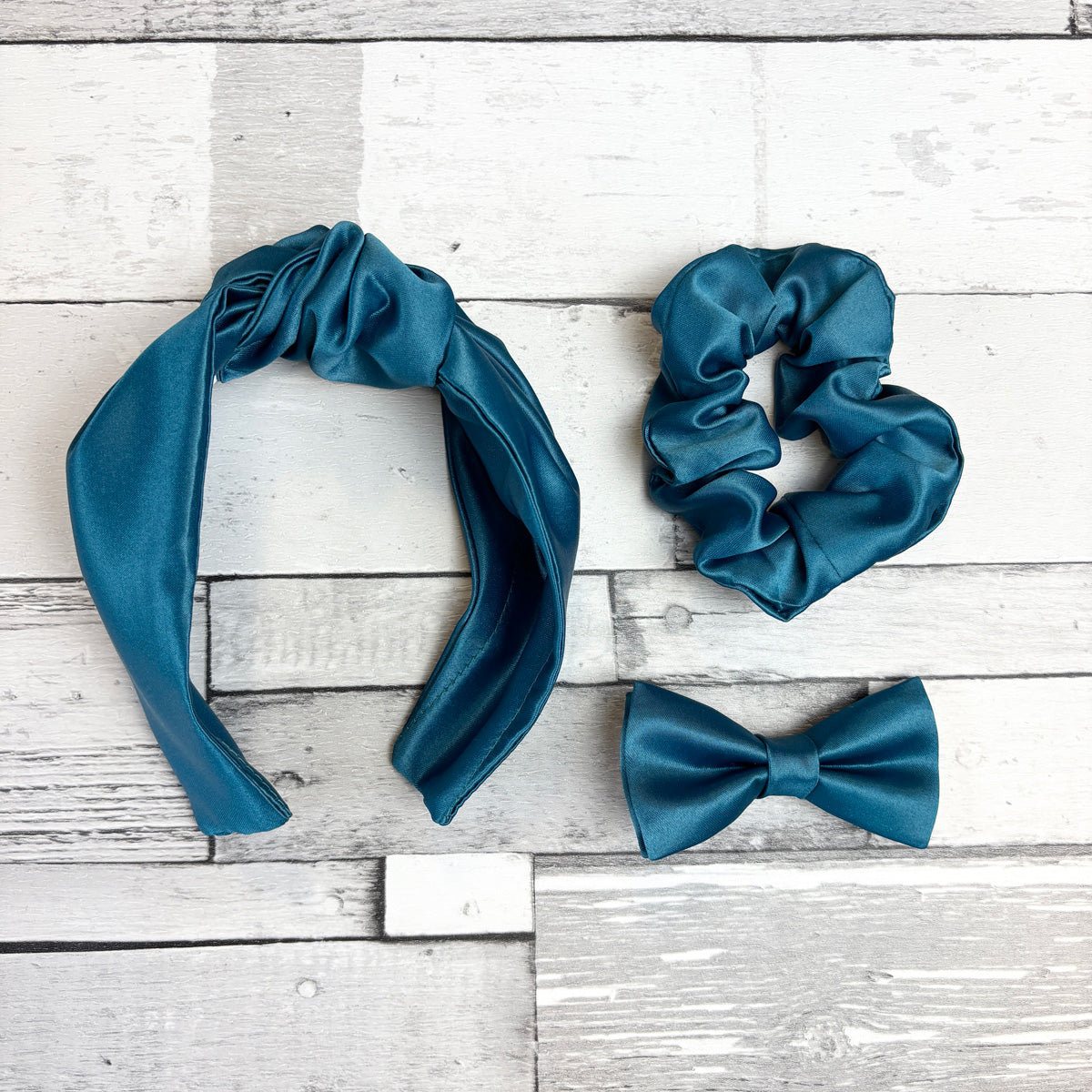 Peacock Wedding Scrunchie