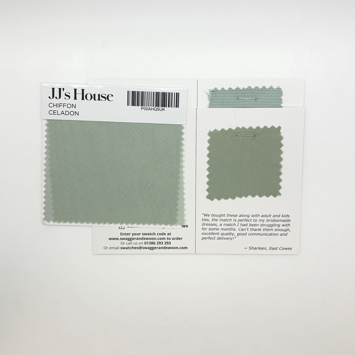 JJ's House - Celadon Swatch Matches