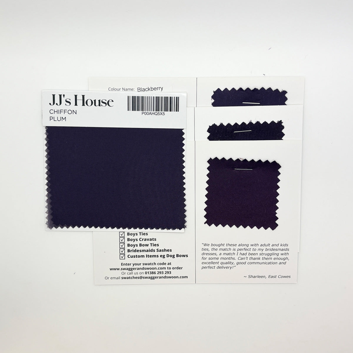 JJ's House - Plum Swatch Matches