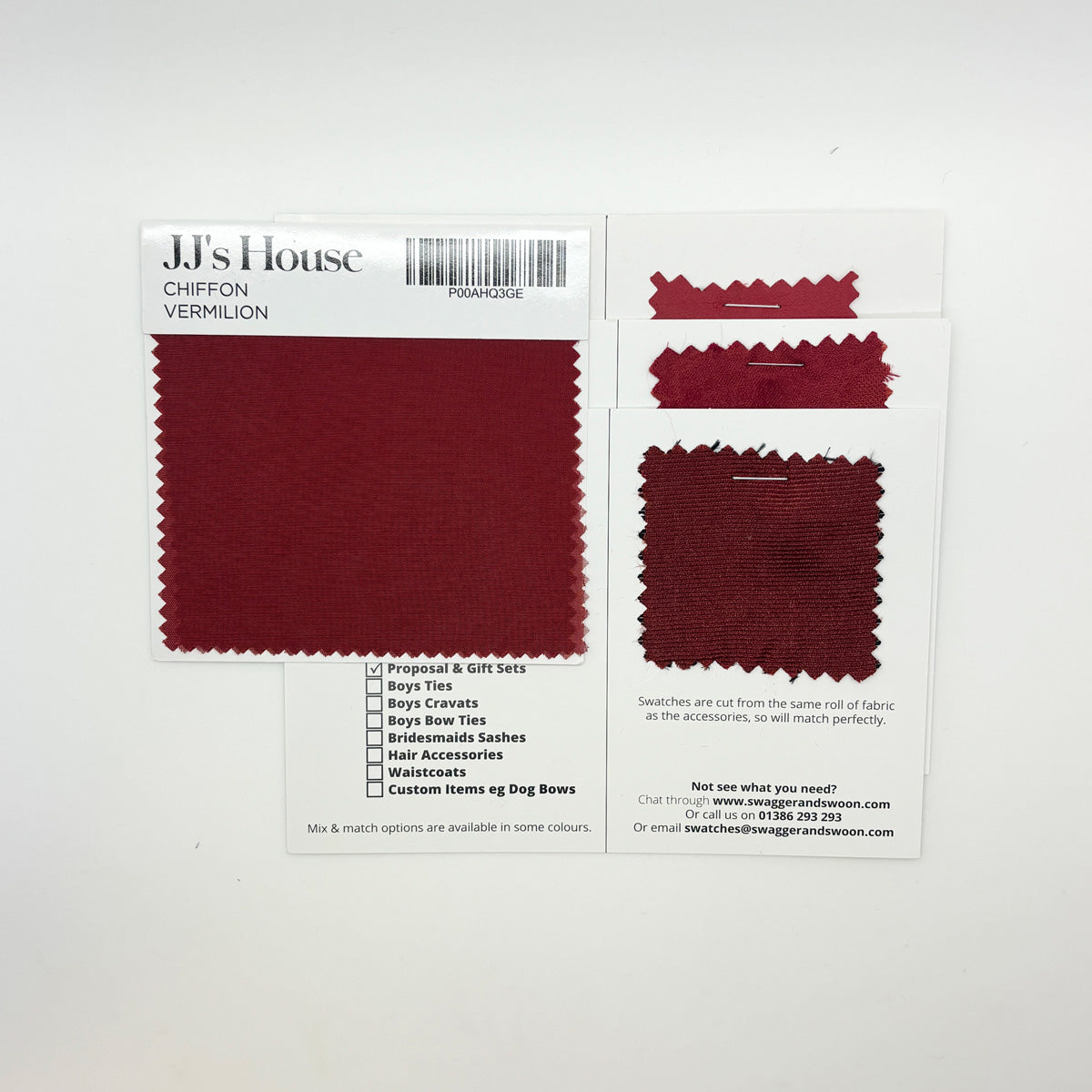 JJ's House - Vermillion Swatch Matches