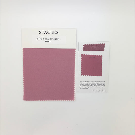 Stacees - Quartz Stretch Satin Swatch Matches