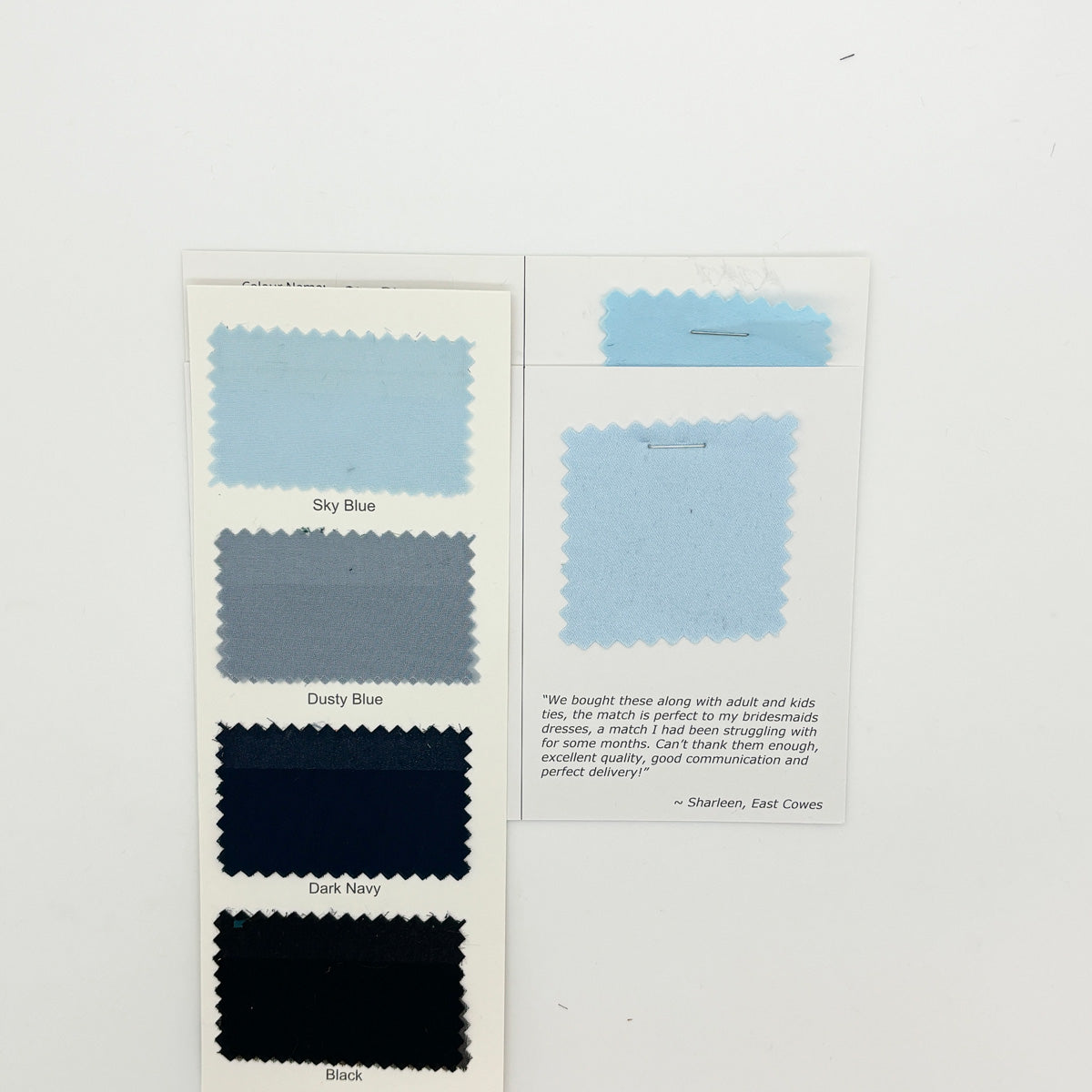 Azazie - Sky Blue Swatch Matches