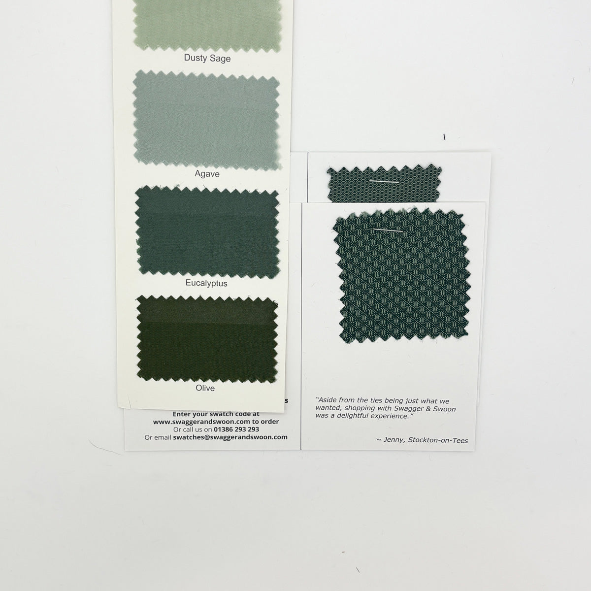 Azazie - Eucalyptus Swatch Matches