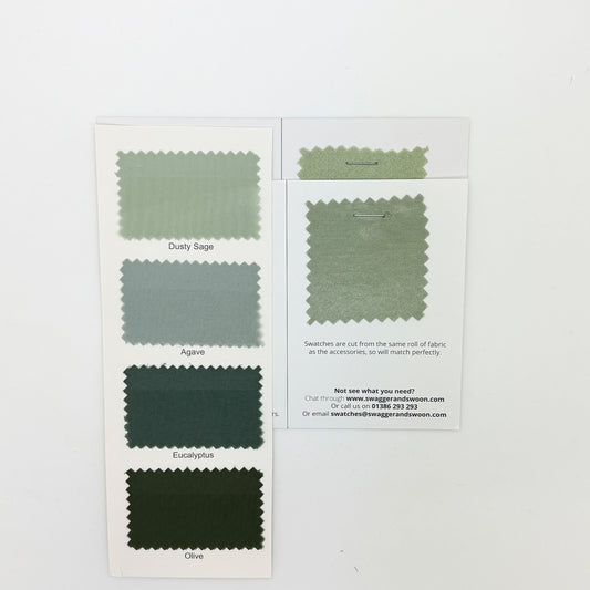 Azazie - Dusty Sage Swatch Matches