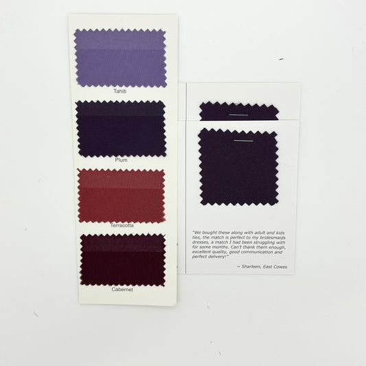 Azazie - Plum Swatch Matches