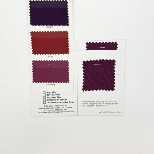 Azazie - Mulberry Swatch Matches