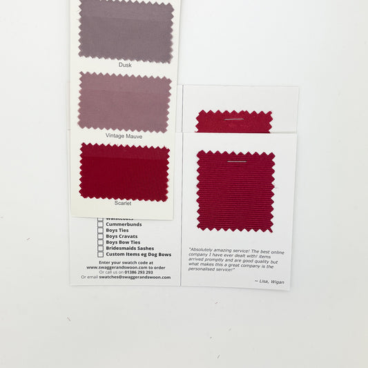Azazie - Scarlet Swatch Matches