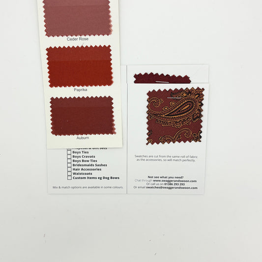 Azazie - Auburn Swatch Matches