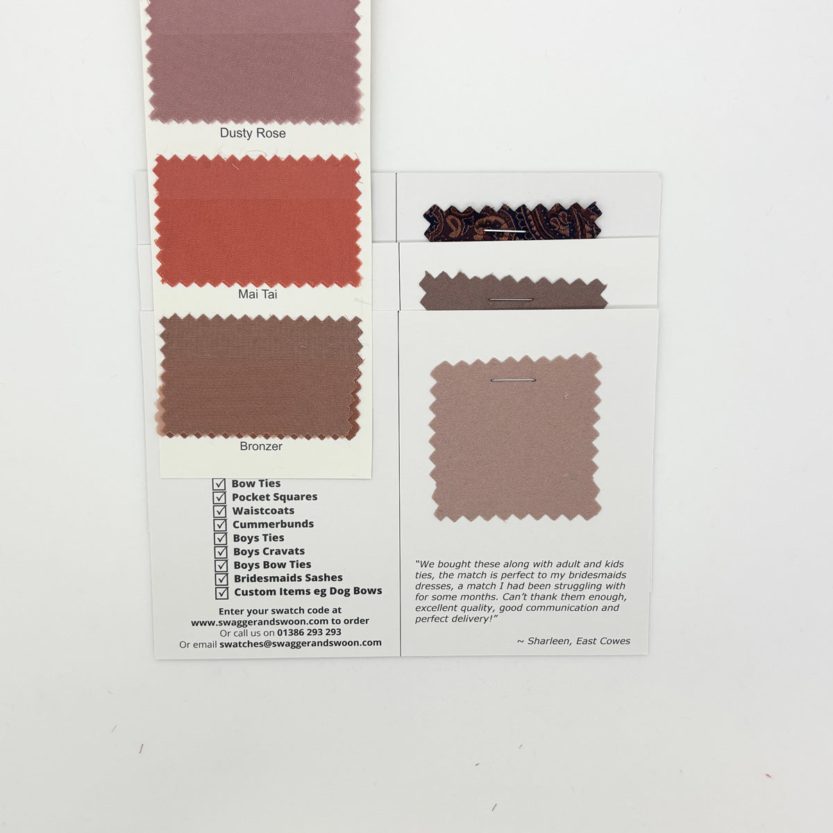 Azazie - Bronzer Swatch Matches