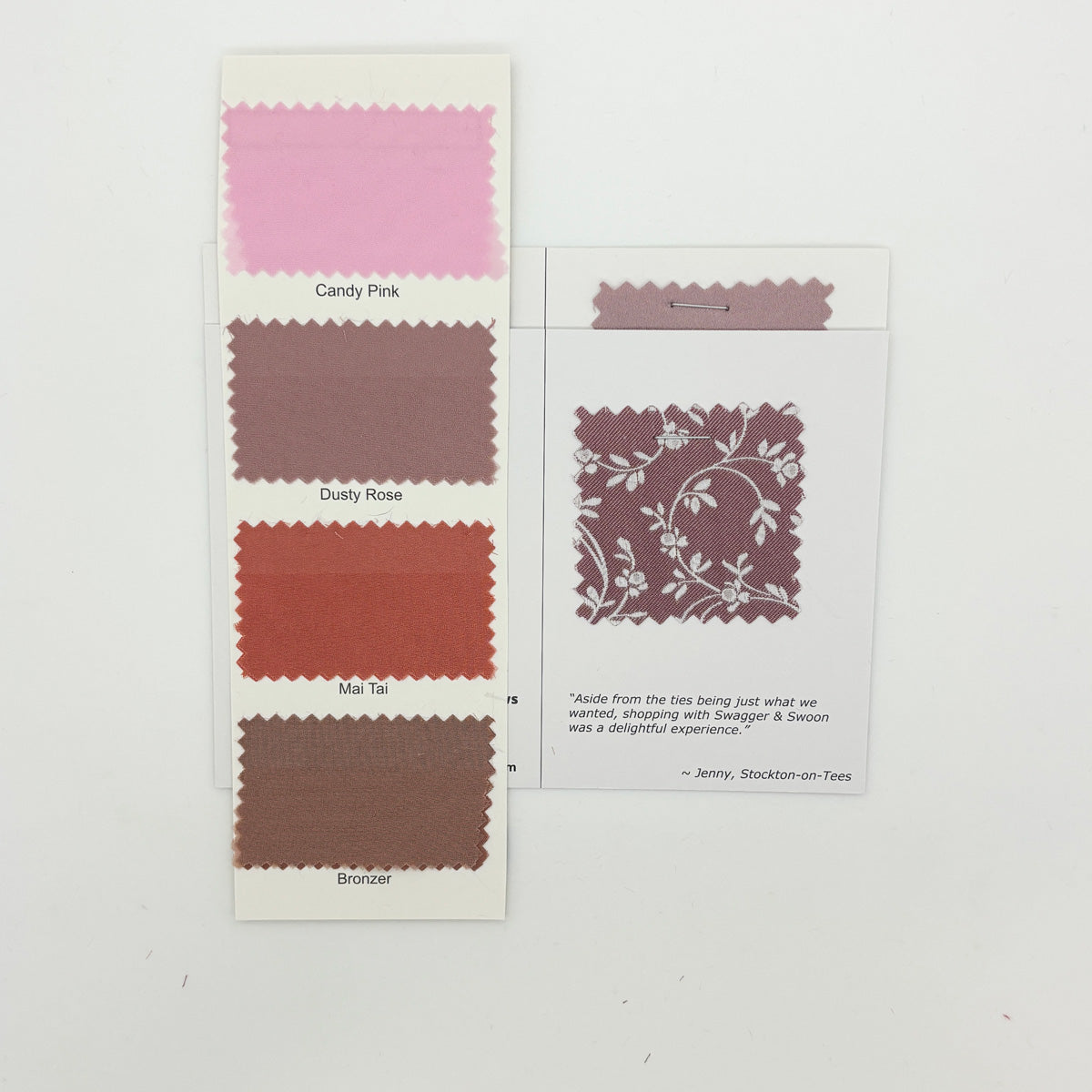 Azazie - Dusty Rose Swatch Matches