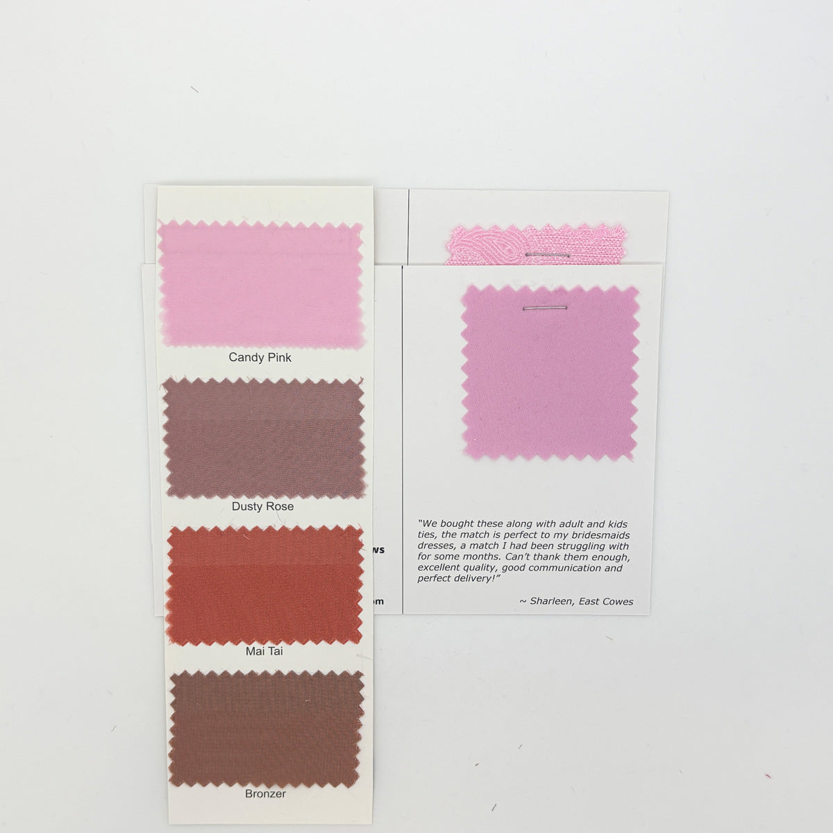 Azazie - Candy Pink Swatch Matches