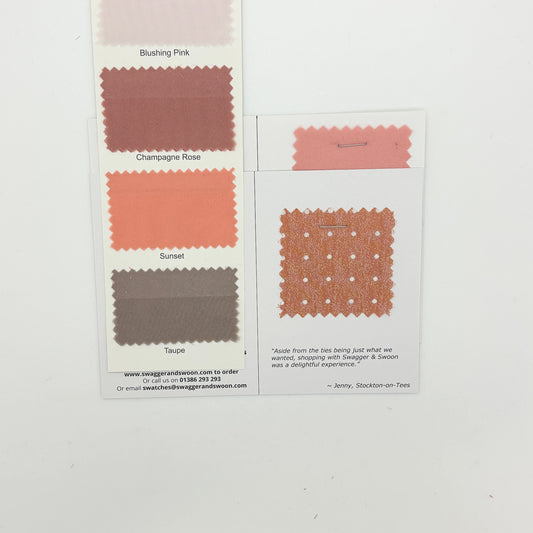 Azazie - Sunset Swatch Matches