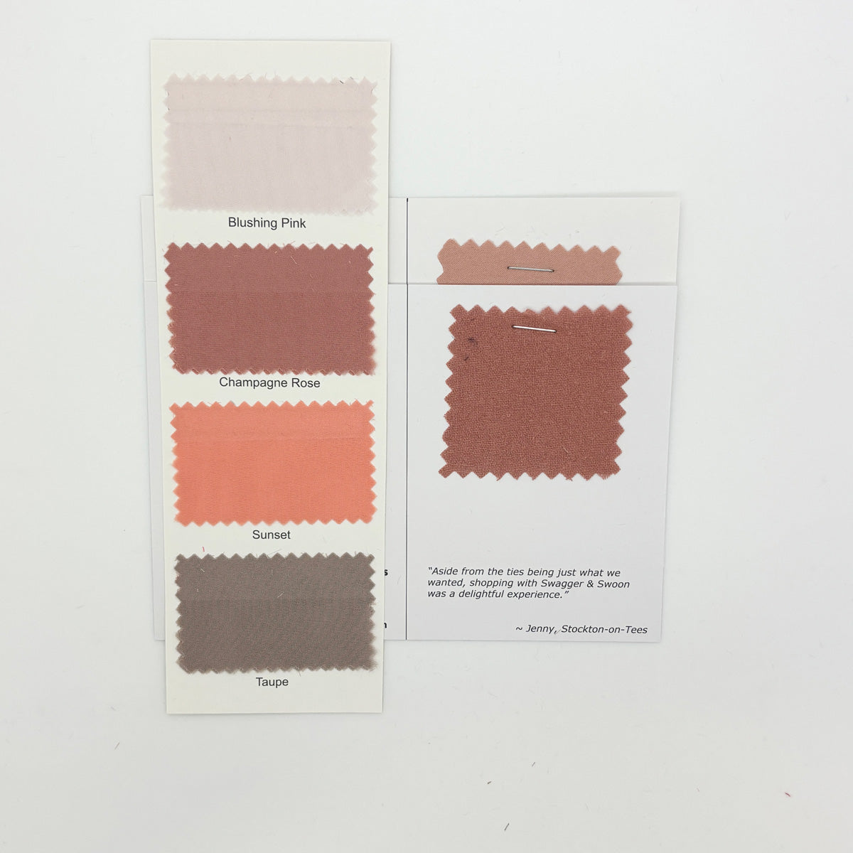 Azazie - Champagne Rose Swatch Matches