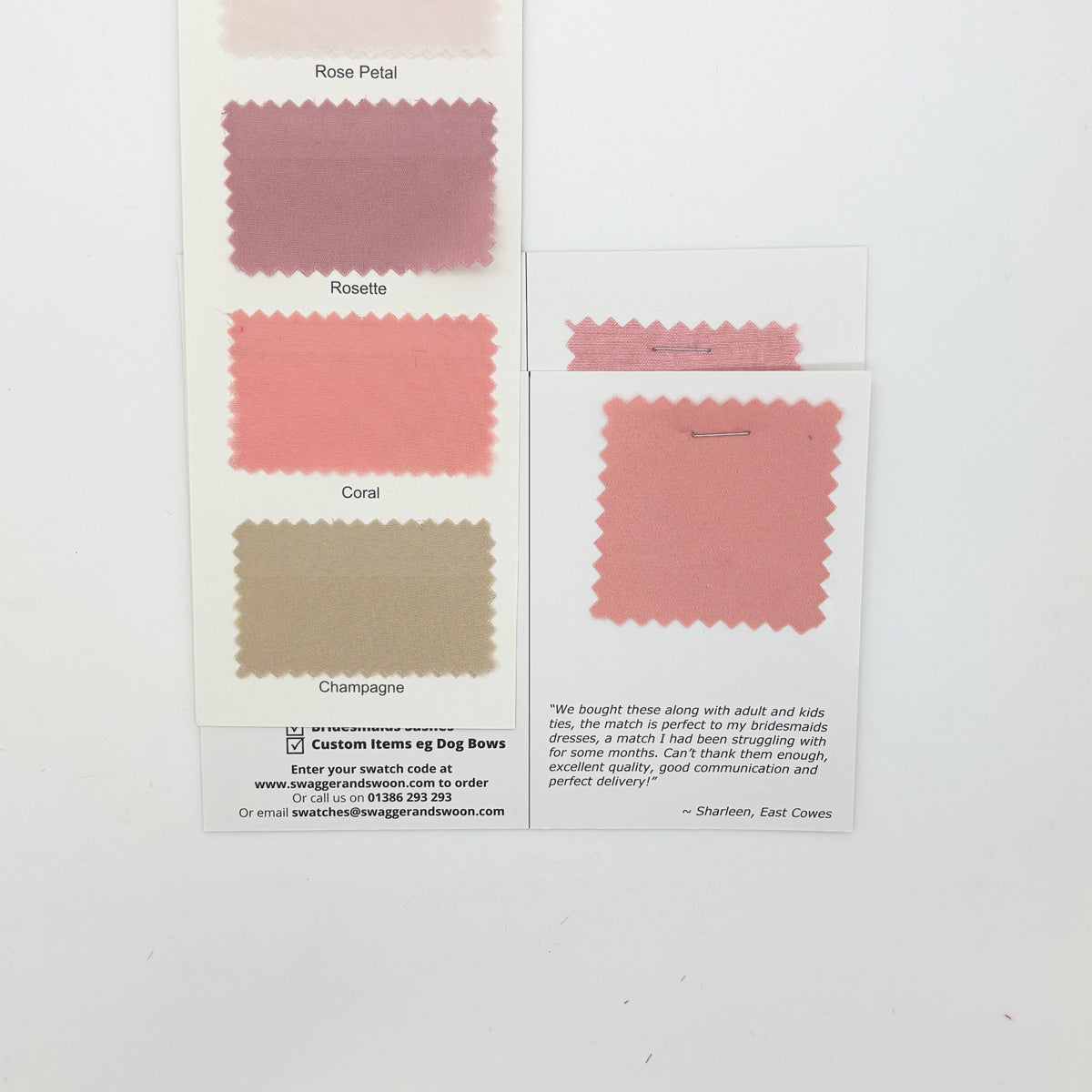 Azazie - Coral Swatch Matches