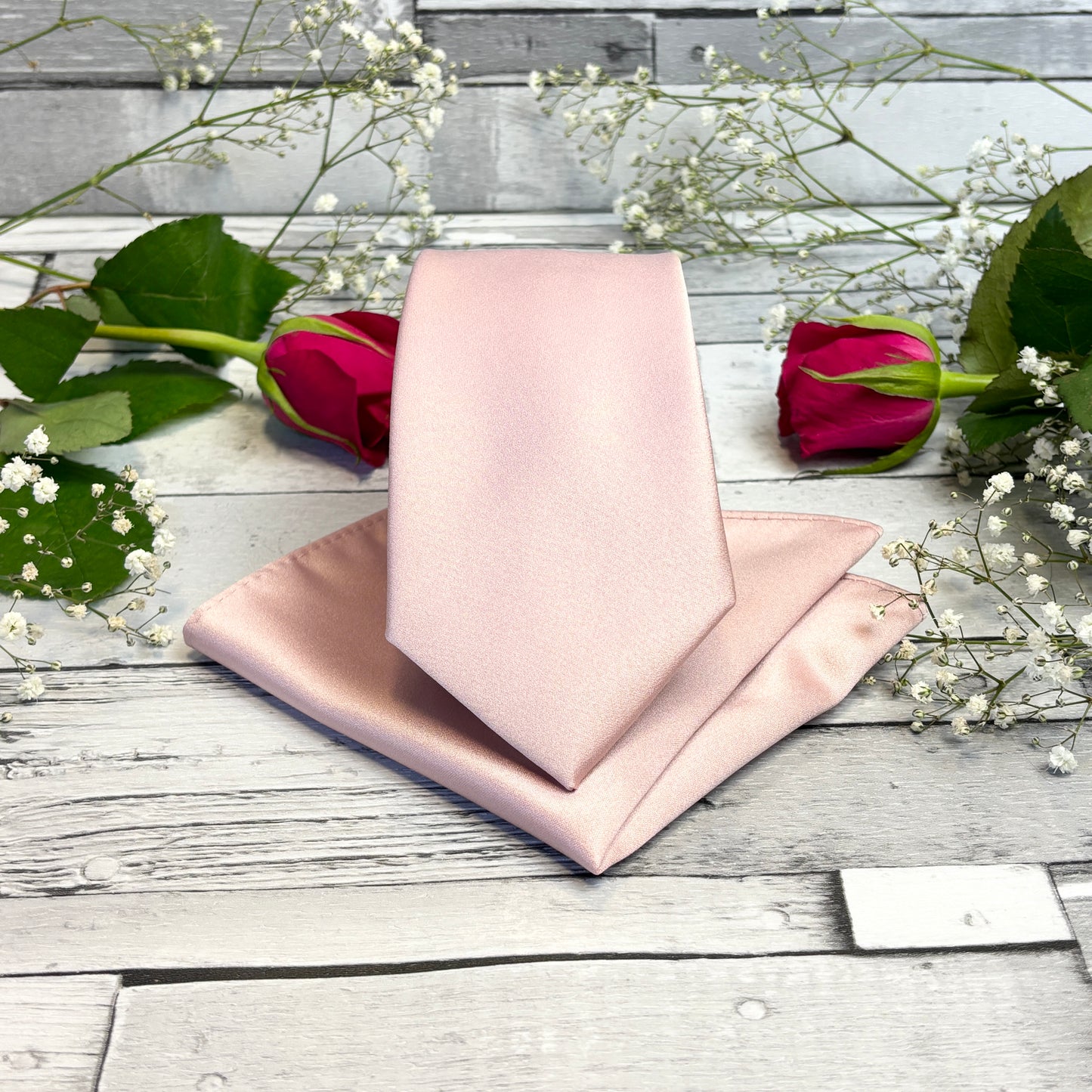 Rose Gold Wedding Tie