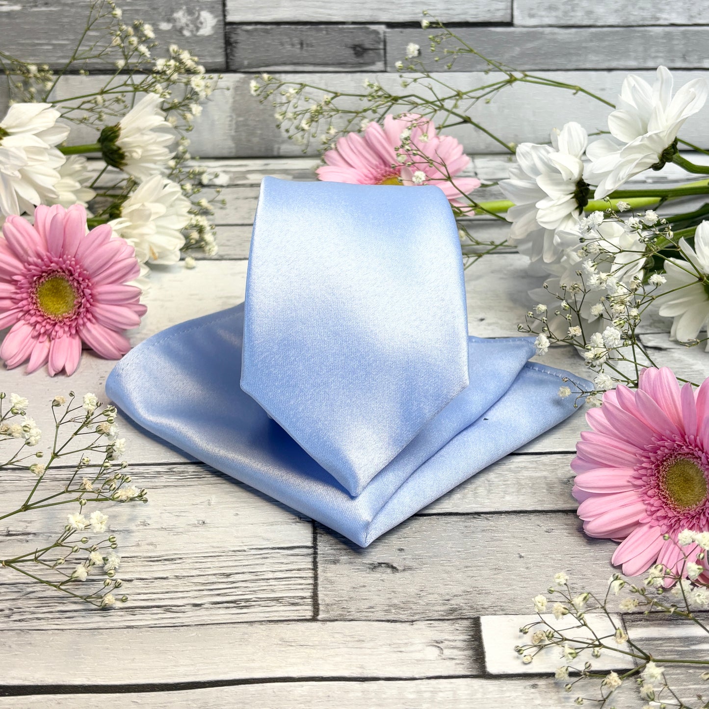 Baby Blue Pocket Square