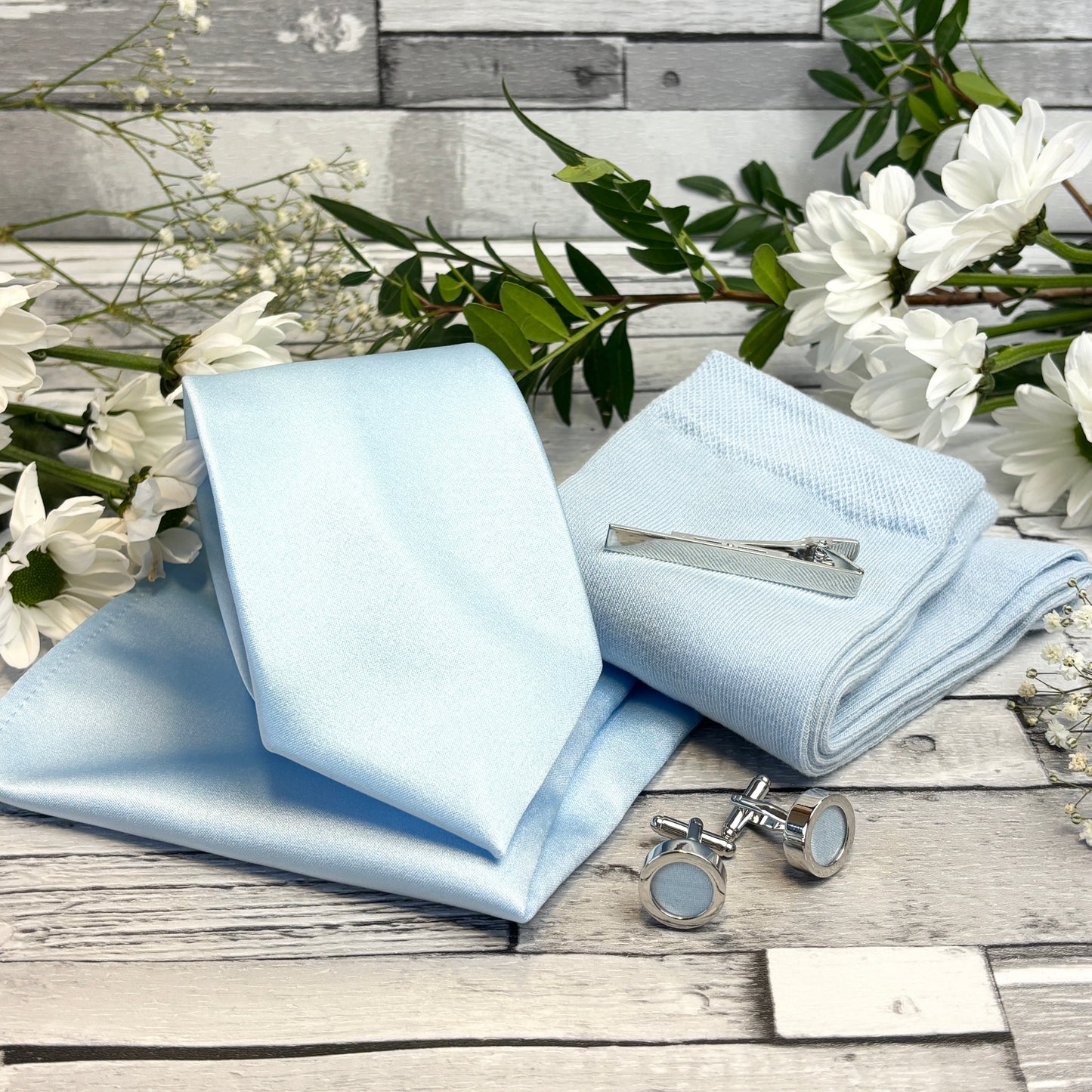 Light Blue Wedding Socks