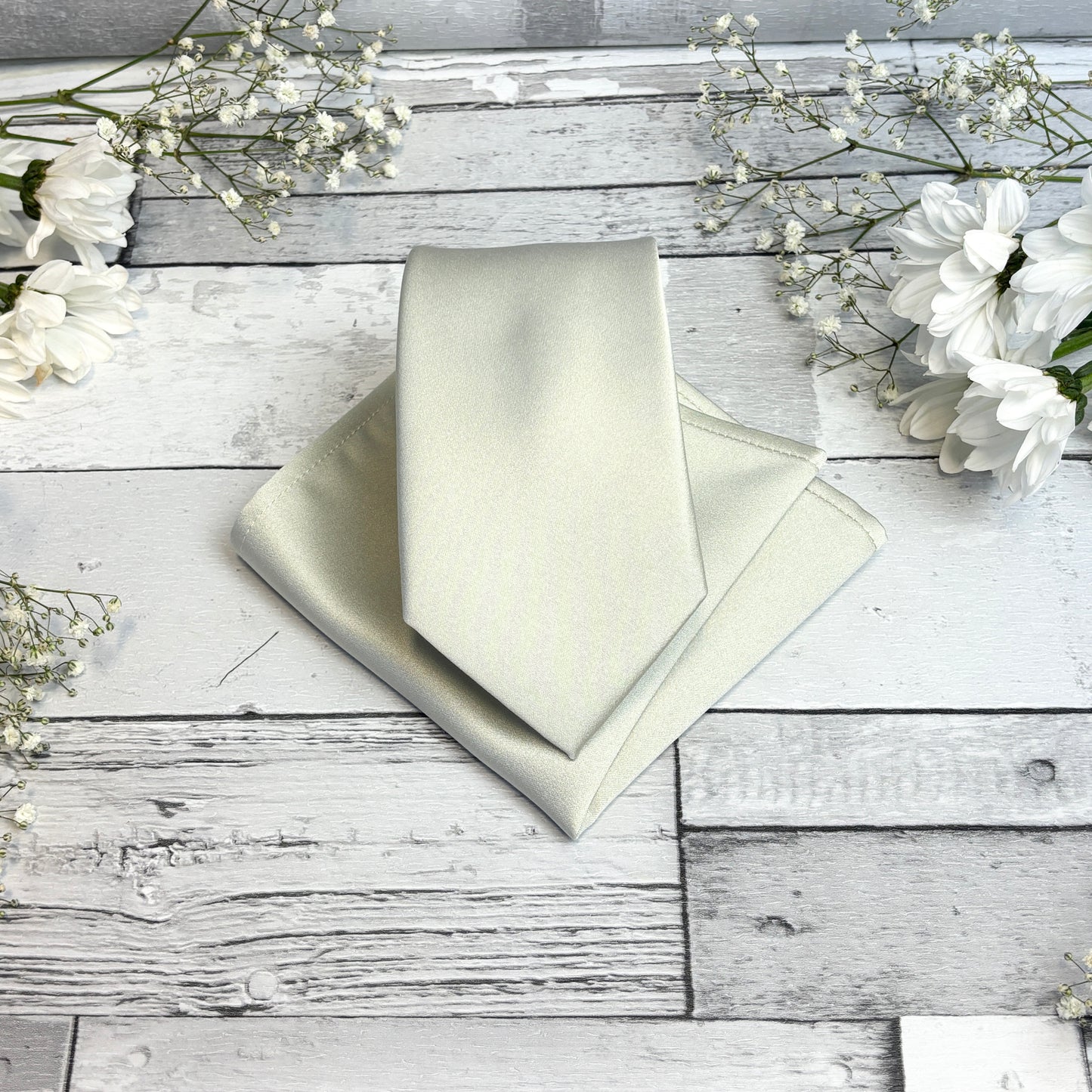 Silver Birch Pocket Square