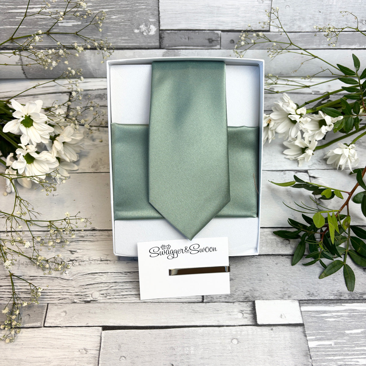 Sage Wedding Tie