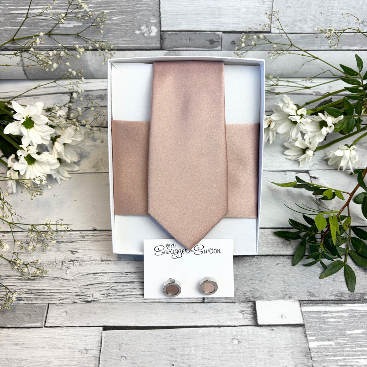 Taupe Cufflinks