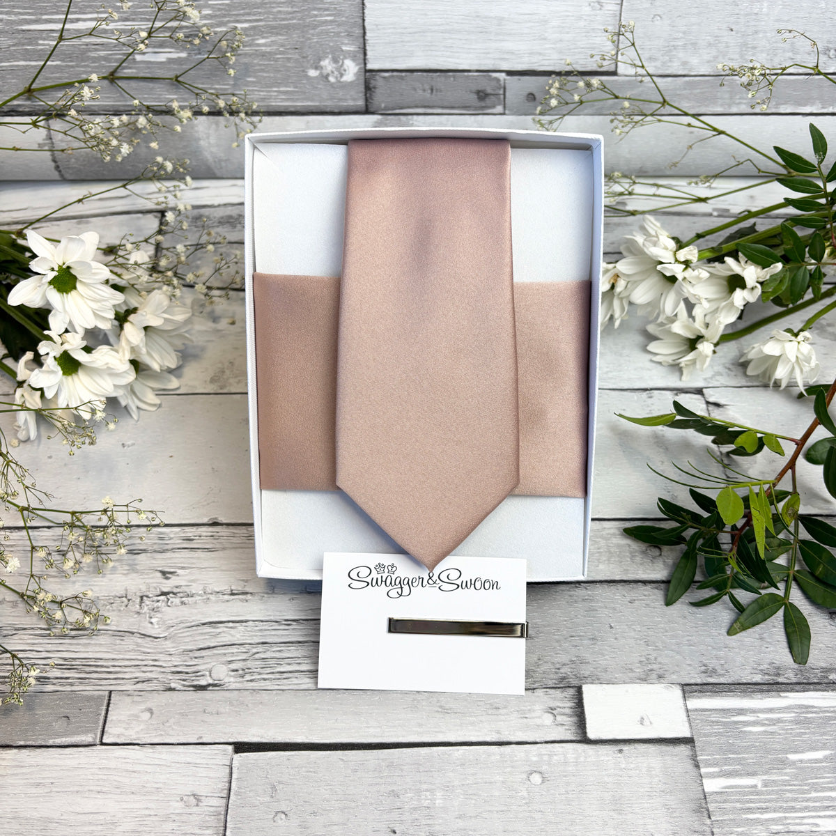Taupe Wedding Tie