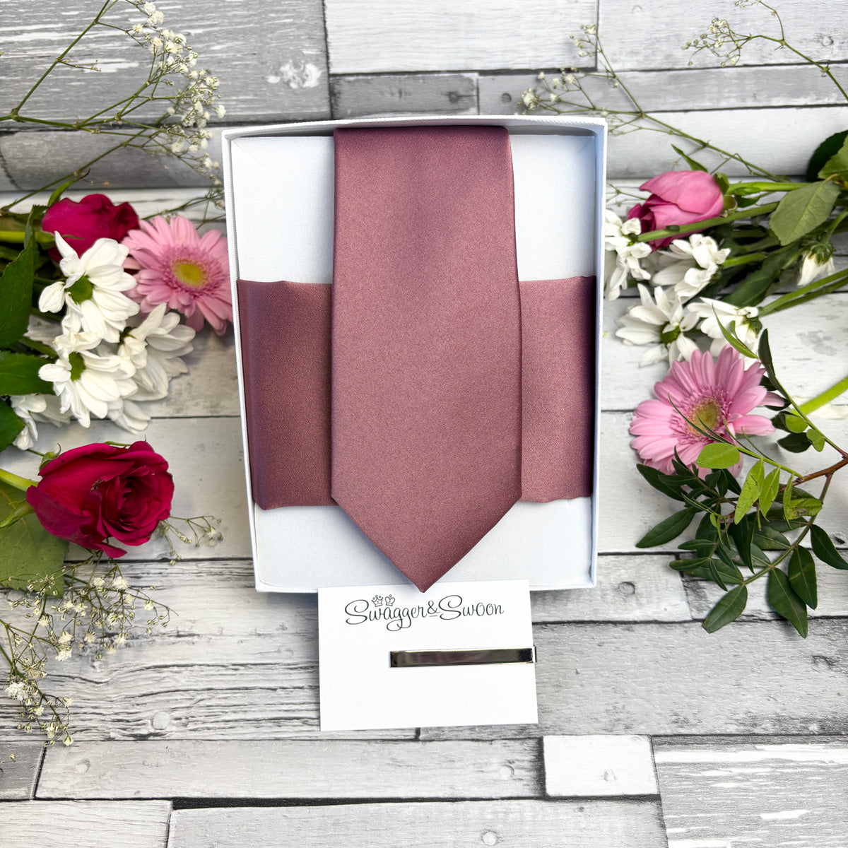 Rosewood Wedding Tie