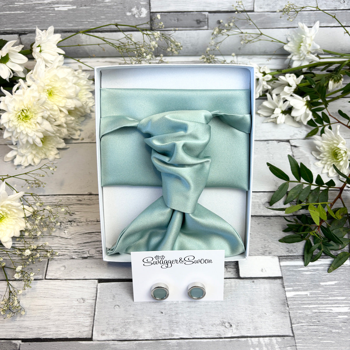 Seagrass Wedding Cravat